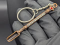 Bronze Bling Skull Magic Spell Ash Ritual Spoon Keyring