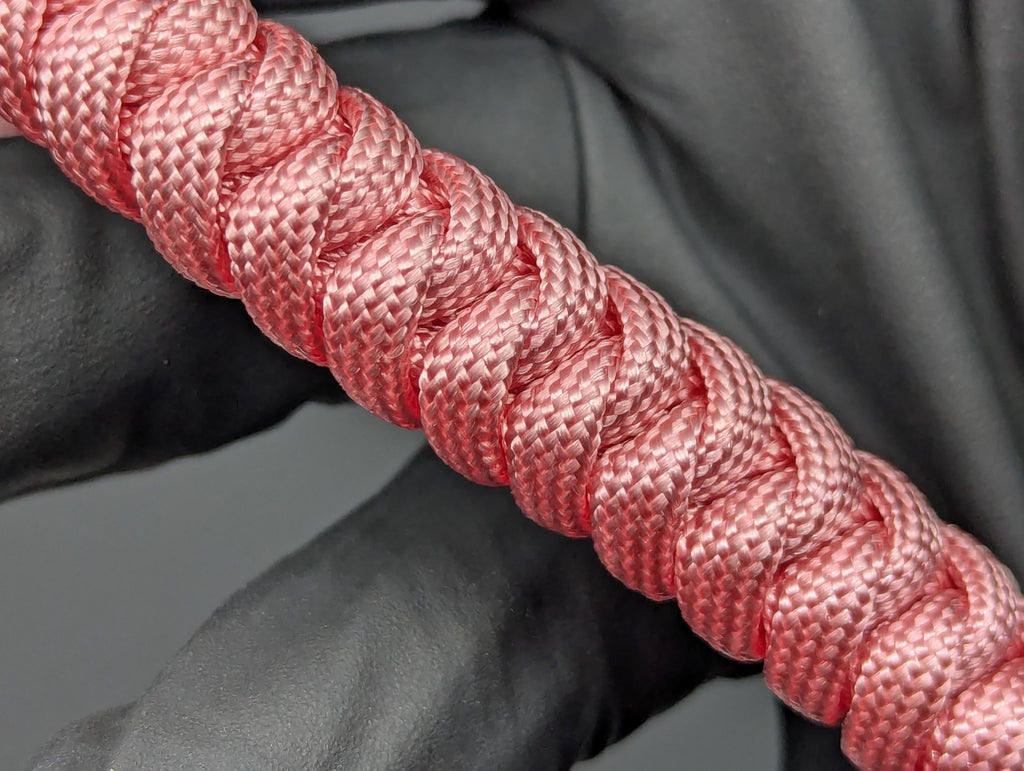 3 Oz Pink Paracord Monkey Fist Keyring