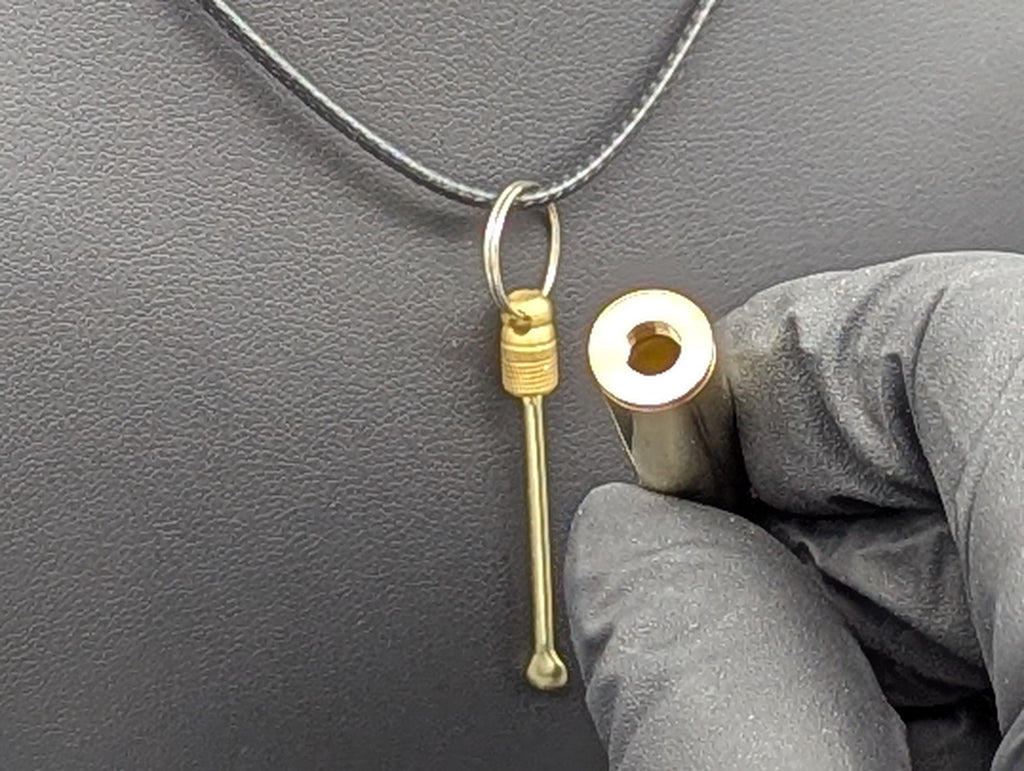 22" Magic Bullet Mini Powder Spoon Necklace